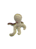 Twoolies - Stuffed Colorful Wool Animal - Octopus - Medium - 5" Long