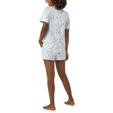 BedHead - Classic S/S Stretch Jersey Shorty PJ Set - Wedding Party - Small
