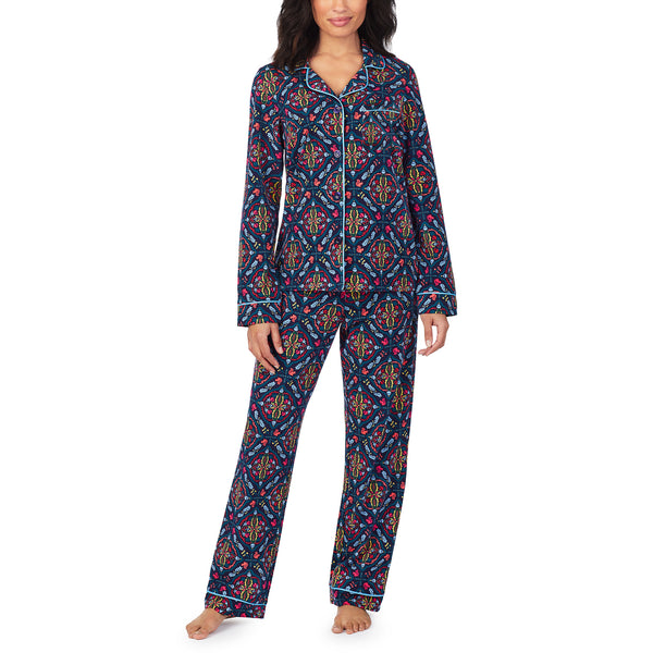 BedHead - Classic Long Sleeve Pajama Set - Woodland Charms - Extra Small