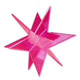 Cazador-del-sol - 5" Hanging 3D Star - Red