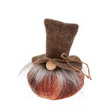 Boston International - 7" Plaid Gnome -Wilbur Rust Hat