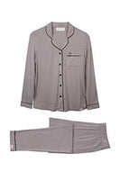 Pretty You London - Bamboo Pajama Set - Mink - Size 8