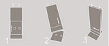 Flatyz - Twin Wick Flat Candle - Cardinal