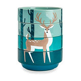Kitsch'n Glam - Ceramic 4 Stacking Bowls - Deer