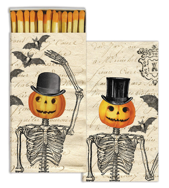 HomArt - Match Box Set of 2 - Pumpkin Heads