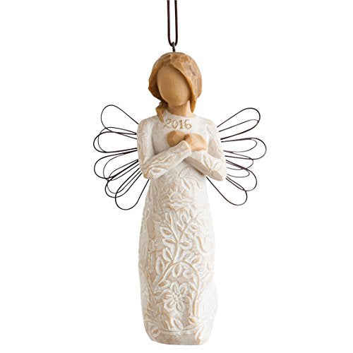 Demdaco - Willow Tree Ornament - "2016 A Year To Remember"