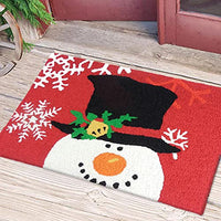 Jellybean - Indoor/Outdoor Rug - Snowman with Magic Hat