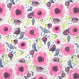 Boston International - 3-Ply 6.5" Lunch Napkins 20 Count - Floral Foliage
