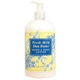 Greenwich Bay - 16 oz. Holiday Collection Lotion - Fresh Milk & Shea Butter