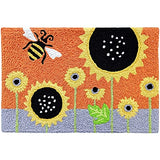 Jellybean - 30x20 Indoor/Outdoor Accent Rug - Bumble Bee & Sunflower