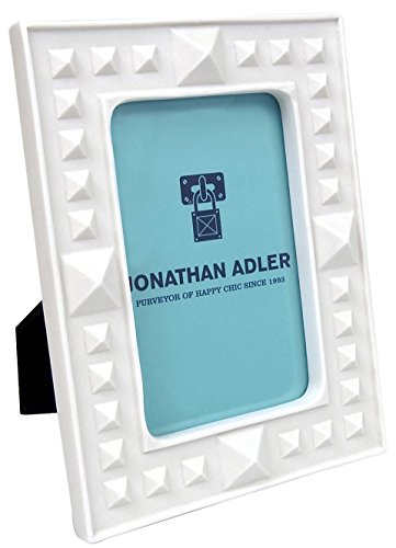 Jonathan Adler - Studded 4 x 6 Frame - White