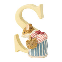 Enesco - Beatrix Potter Alphabet Letter - "S" Mrs. Tittlemouse