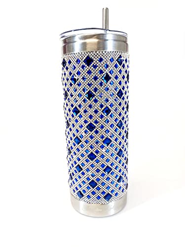 Jacqueline Kent - Royal Ice Tumbler - Sapphire Blue