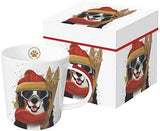 Paperproducts Design - 13.5 oz. Mug - Skiing Noah