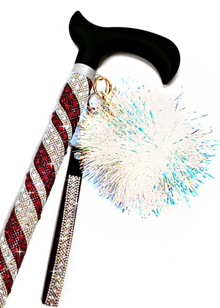 Jacqueline Kent Sugar Cane - Adjustable Cane - AB Red