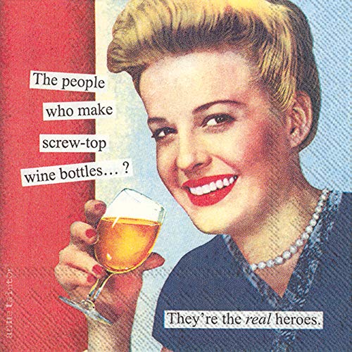 Boston International - 3-Ply 5" Cocktail Napkins - Screw Top