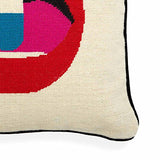 Jonathan Adler - Throw Pillow - Lips Full Dose