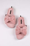 Pretty You London - Knotted Terry Slider - Pink - X-Large