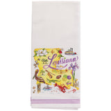 Boston International - 28x18 Tea Towel Set of 2 - State Collection - Louisiana