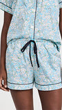 BedHead - Short Sleeve Shorty PJ Set - Sunny Lilacs - X-Small