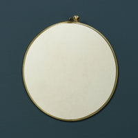 HomArt - Monroe Round Brass Mirror - Large