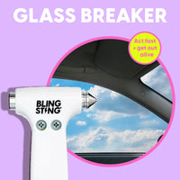 BLINGSTING - Safety Hammer - Emergency Escape Hammer for the Car