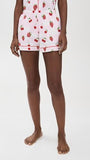 BedHead - Classic S/S Stretch Jersey Shorty PJ Set - Berry Soufflé - Large
