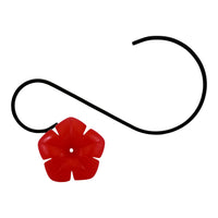 GC Gift Essentials - 8 Oz. Glass Hummingbird Feeder - Fiery Fusion