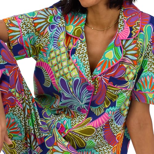 BedHead - Stretch S/S Capri PJ Set - Zanzibar - Large