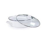 Golden Rabbit Enamelware - 3qt Saute Pan- White