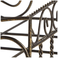 Boston International - Napkin / Guest Towel Holder -  Garden Gate Antique Brass