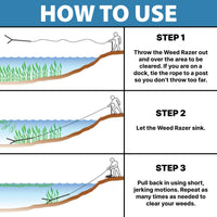 Jenlis Weed Razer Pro - Lake Weed Cutting Tool