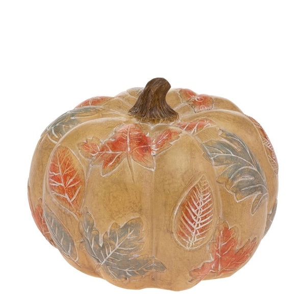 Boston International - Short Carved Pumpkin - Leaved