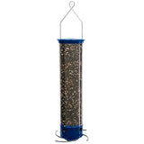 GC - Droll Yankees 28" Squirrel Proof Whipper 4 Port Seed Feeder - Evening Blue