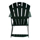 GC - Metal Adirondack Chair Corn Holder Squirrel Feeder - Hunter Green