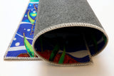 Olivia's Home - 32" x 22" Accent Rug - Swimming Rainbow Trout