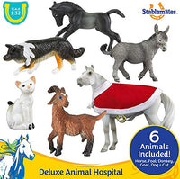 Breyer - Stablemates Deluxe Animal Hospital - 10 Piece Set