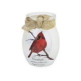 Stony Creek - Frosted Glass - 4" Lighted Vase - Angel Is Near