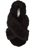 Patricia Green - Mt. Hood Shearling Slipper - Black - Size 10