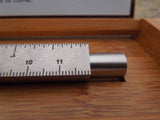Torr - Pen With Ruler - Classic Stainless Steel W/ Bamboo Case