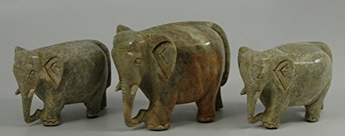 Interlude Home Inc. - Figurines - Pinole Elephant - Set of 3