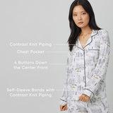 BedHead - Stretch L/S Pajama Set - Something Blue - Small