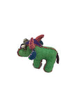 Twoolies - Stuffed Colorful Wool Animal - Bull - Small - 5" Tall