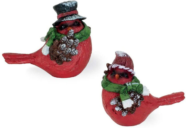 Boston International - Happy Cardinal Figurines - Set of 2