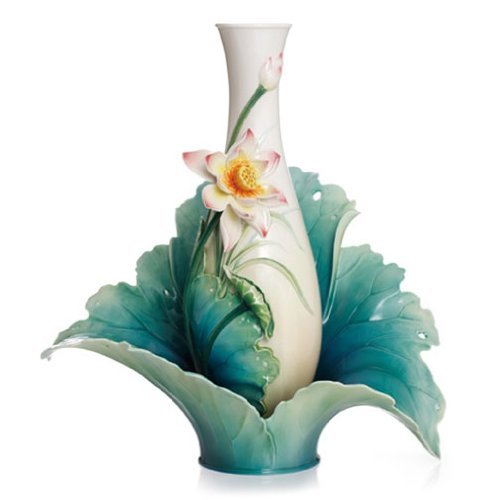 Franz Porcelain - Vase - Peaceful Lotus