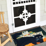 Olivia's Home - 22" x 32" Accent Rug - Autumn Barn Cat