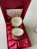 Halcyon Days - 2020 Christmas Enamel Box