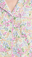 BedHead - S/S Shorty Stretch Jersey PJ Set - Cottage Garden - Large