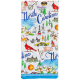 Boston International - 28x18 Tea Towel Set of 2 - State Collection - North Carolina