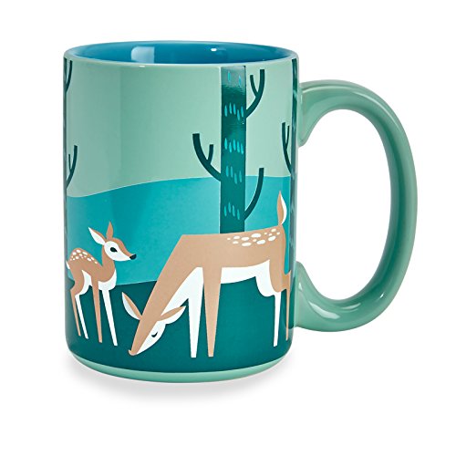 Kitsch'n Glam - Coffee Mug - Deer - Mint